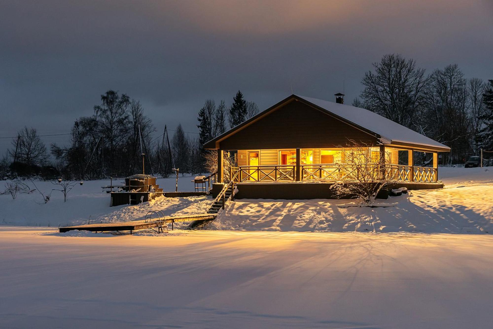 Вилла Holiday House "Bruklenes" Талси Экстерьер фото